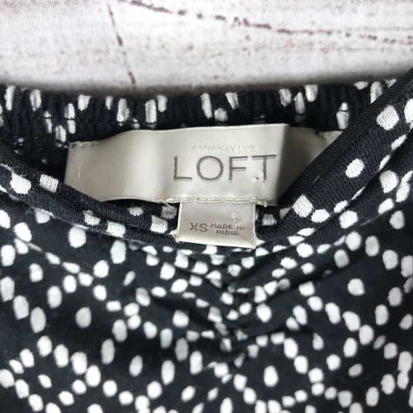 Ann Taylor Loft Cami Strap Patterned Summer Dress - Picture 7 of 8